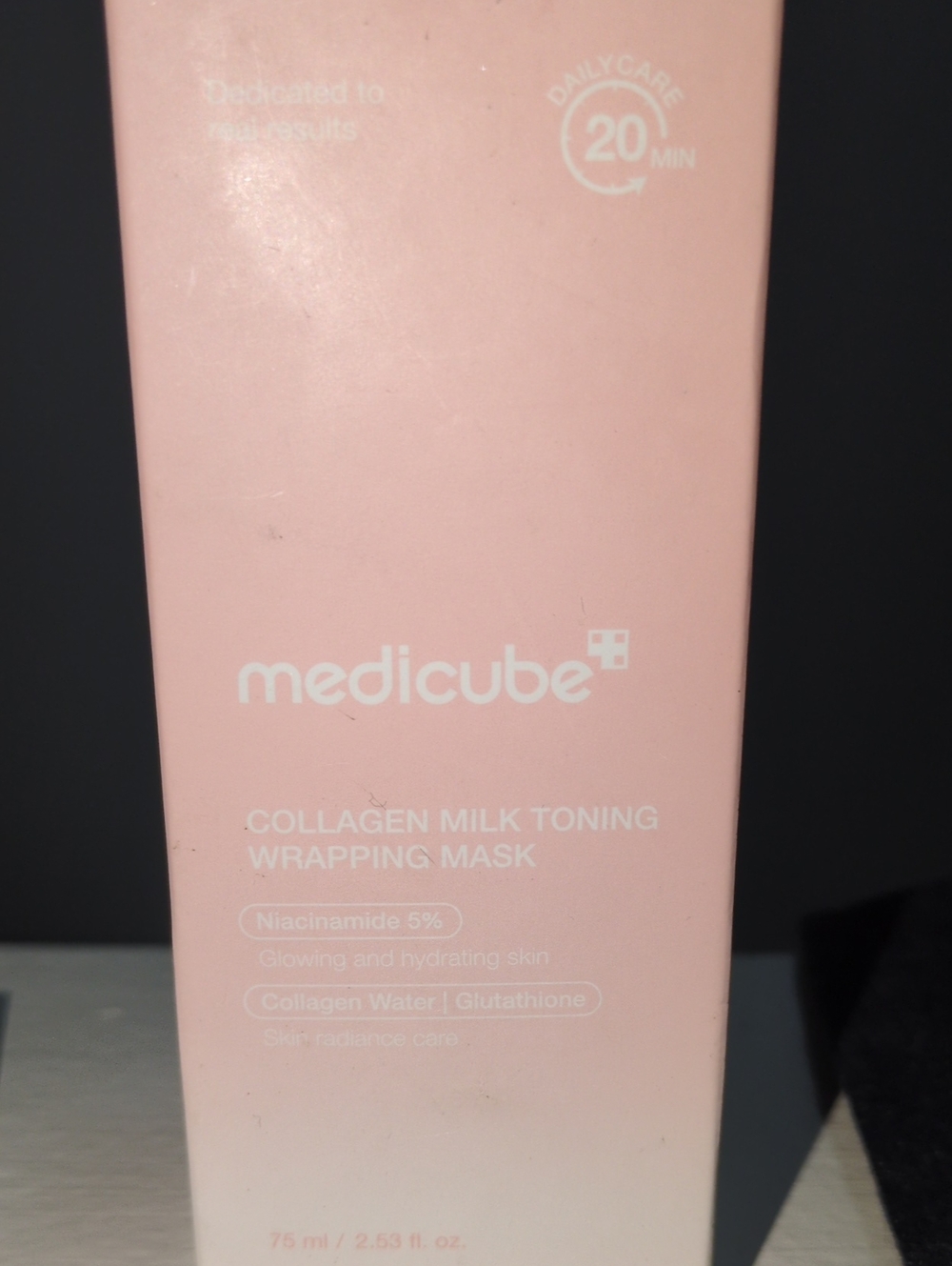 Medicube Collagen Milk Toning Wrapping Mask — Pink Hydrating Sheet